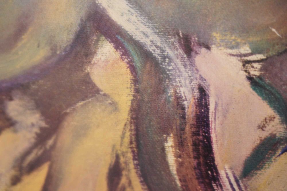 Quadro com Pintura Assinada