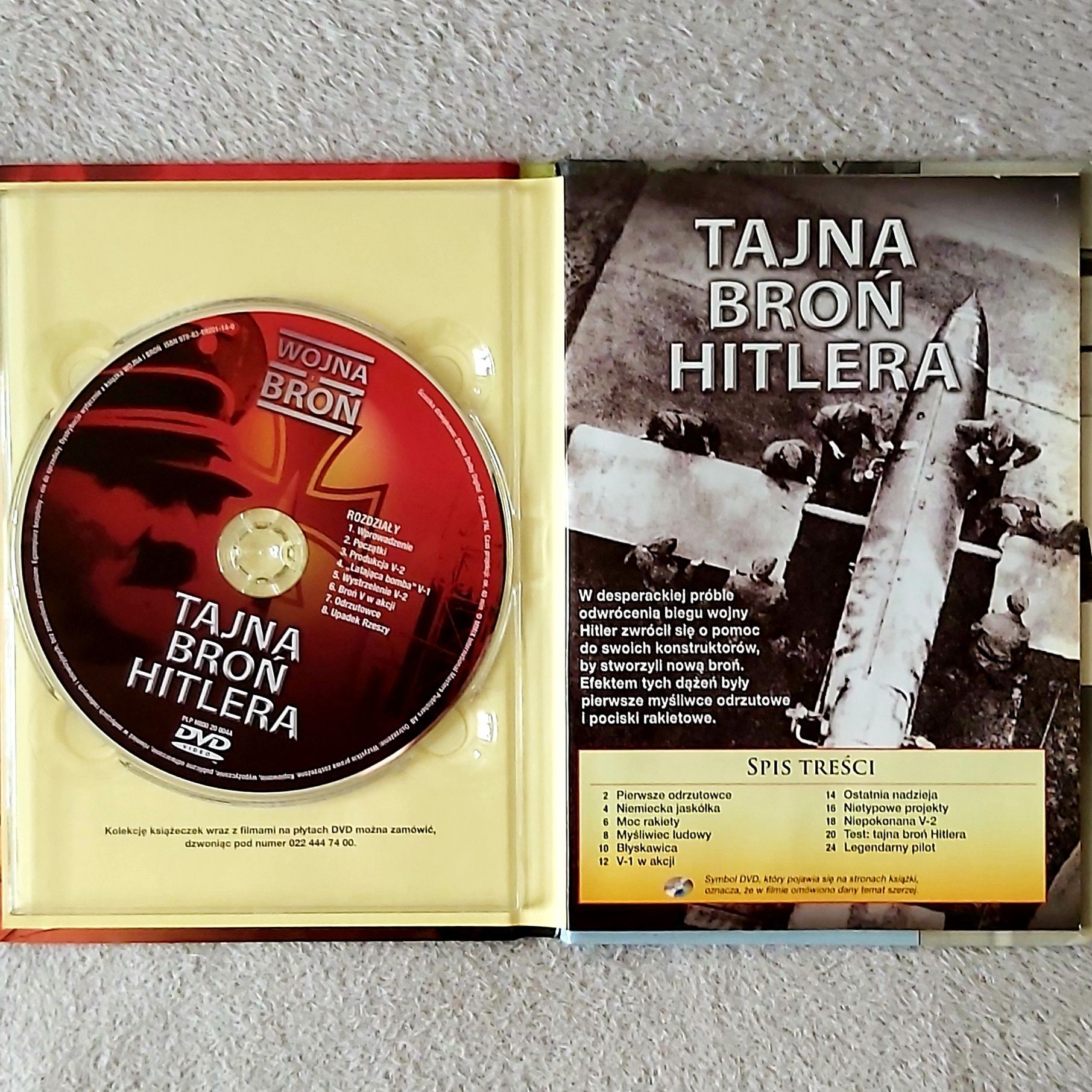 Okręty podwodne i tajna broń Hitlera na płytach DVD z książeczkami