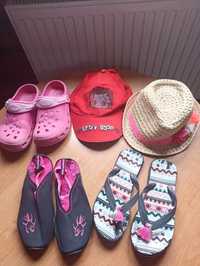 Пакет пляжной одежды и обуви для девочки 6-7 лет