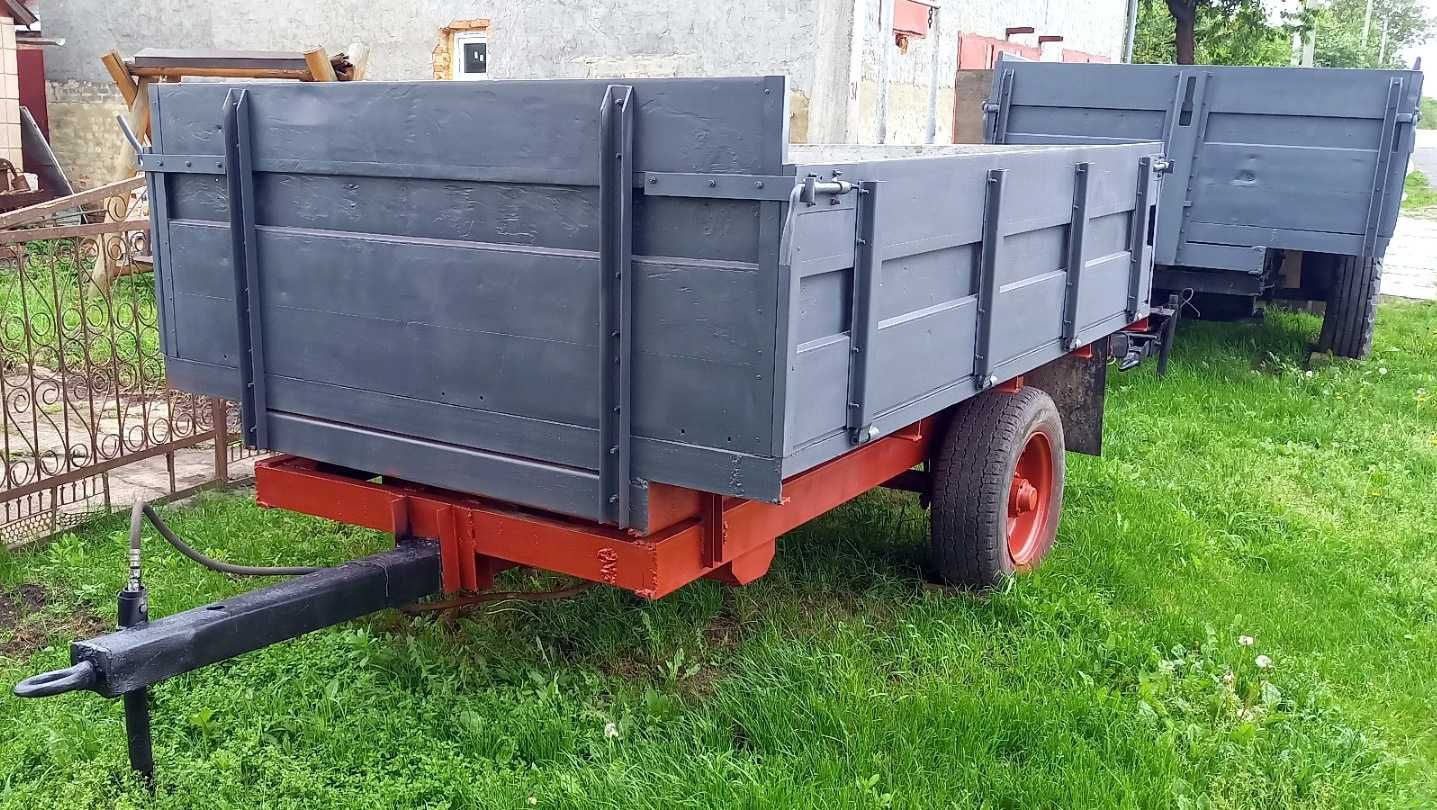 Продам міцний прицеп Самоскид. 300х210 см. 5-6 Тон. Борти Алюміній.