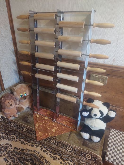 Підставка під валики шампурт для кюртошів, тридельників