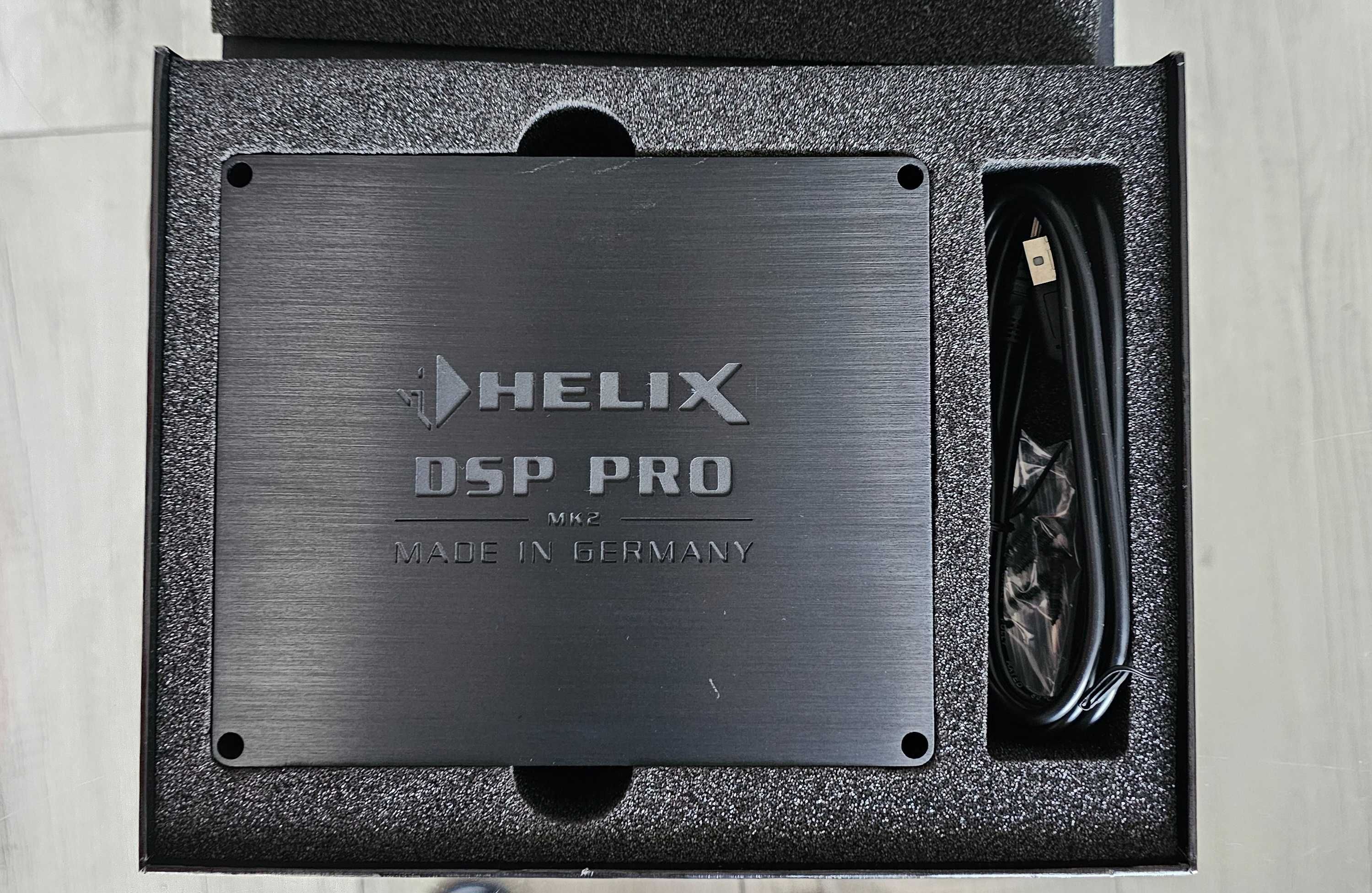 Procesor Helix DSP PRO MK2 plus RUX oraz karta HEC Optical IN