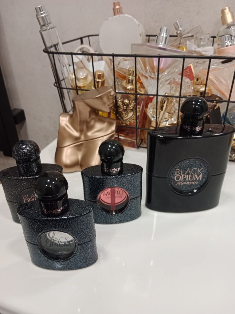 Perfumy oryginalne Black Opium le parfum Douglas 45 z 90ml. używane