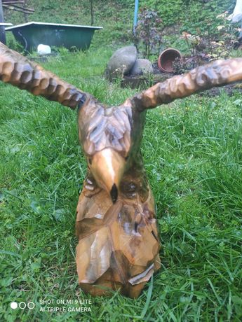 Орел дерев'яний,статуетка