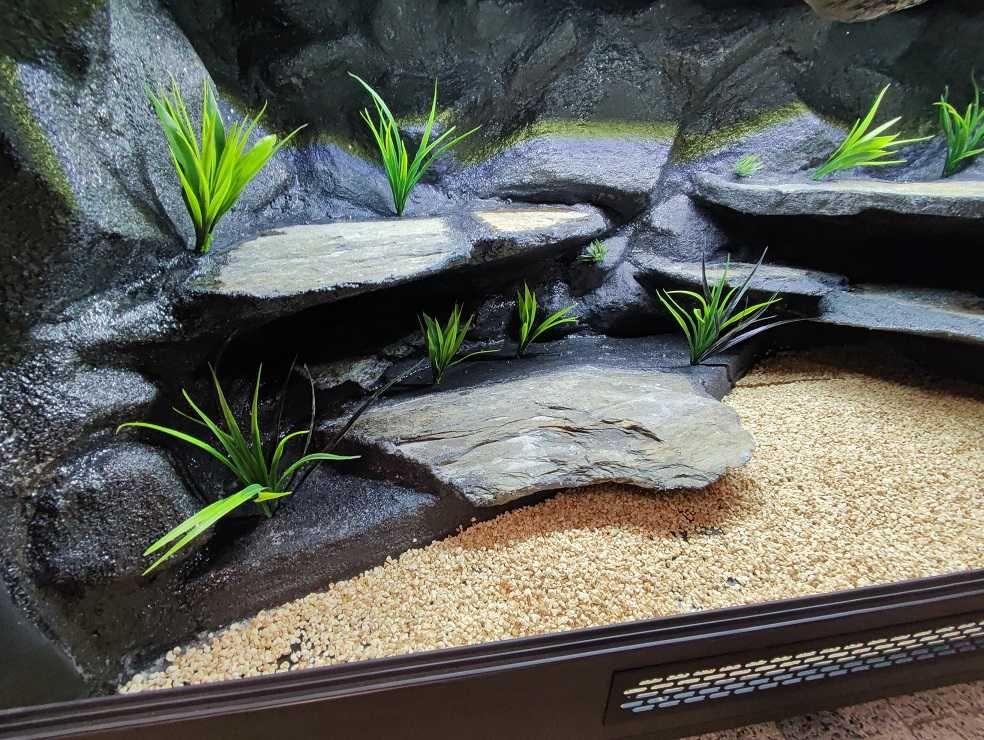 Terrarium pustynne nr535 120/60/60 dla agamy brodatej  NA ZAMÓWIENIE