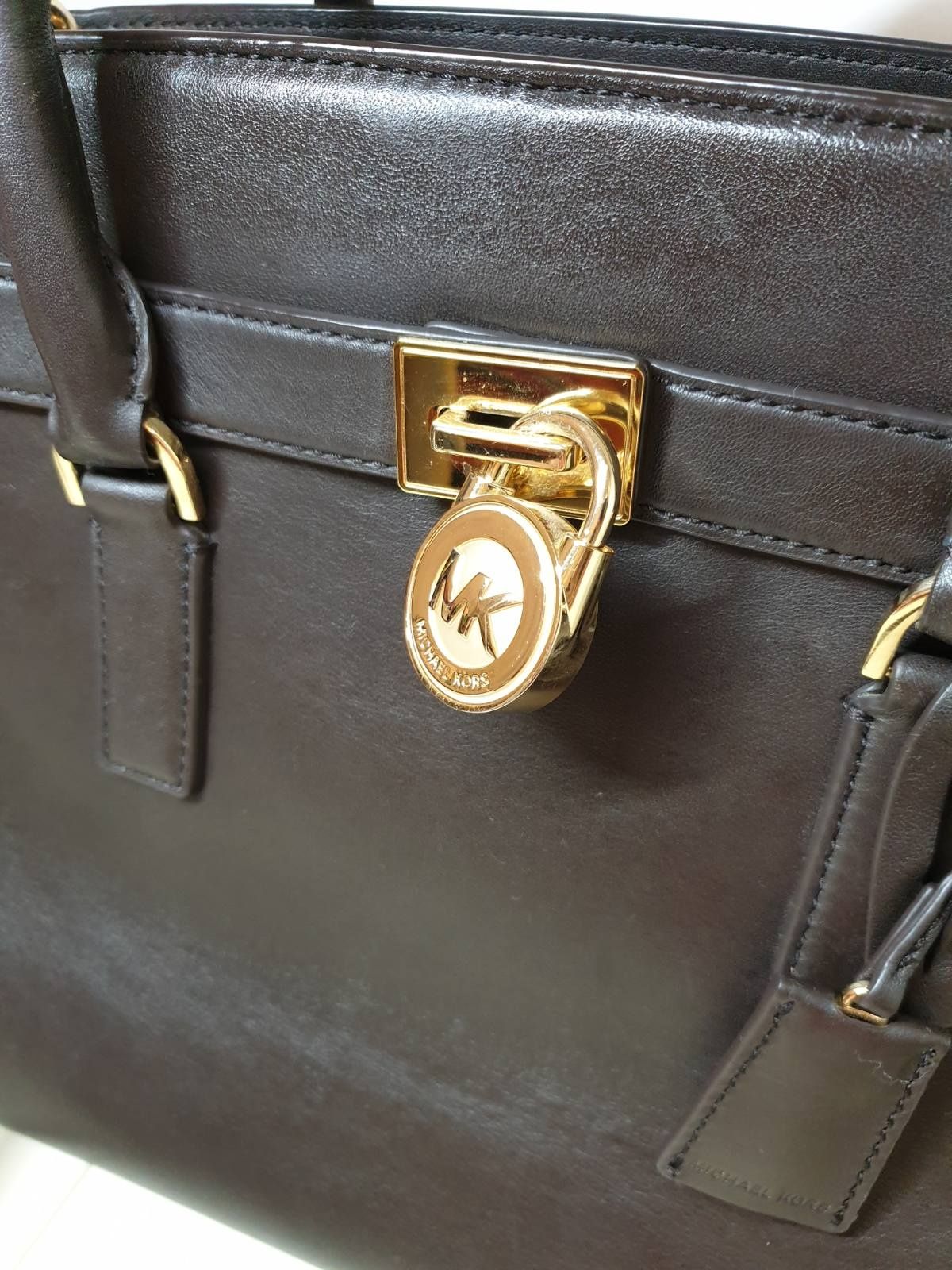 Сумка Michael Kors Hamilton Traveler натуральная кожа оригинал номерна