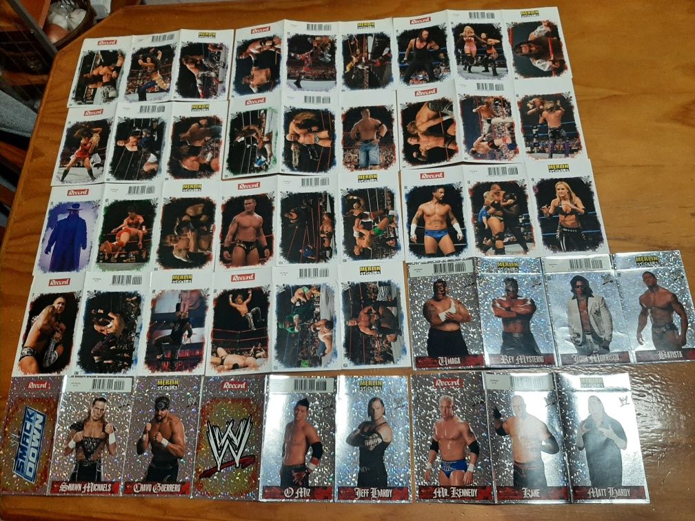 Cromos Wrestling raros