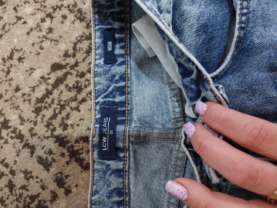 Джинсы штаны Мом