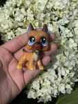 Figurka LPS littlest pet shop dog niemiecki