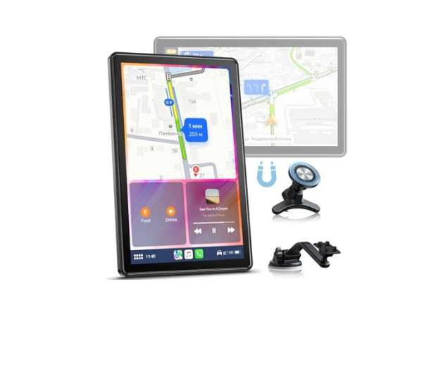 Volam 7-calowy wyświetlacz Carplay z systemem Android  Bluetooth AUX