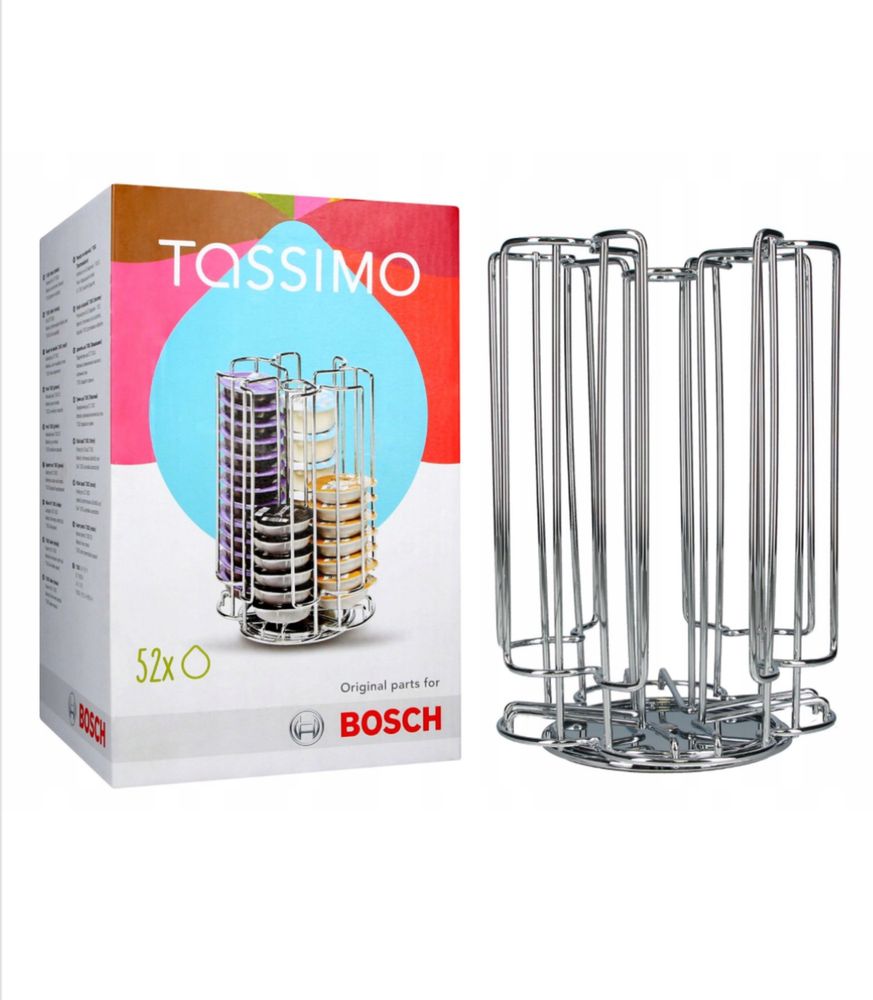 Поворотний тримач для 52 кавових капсул BOSCH TASSIMO 574959