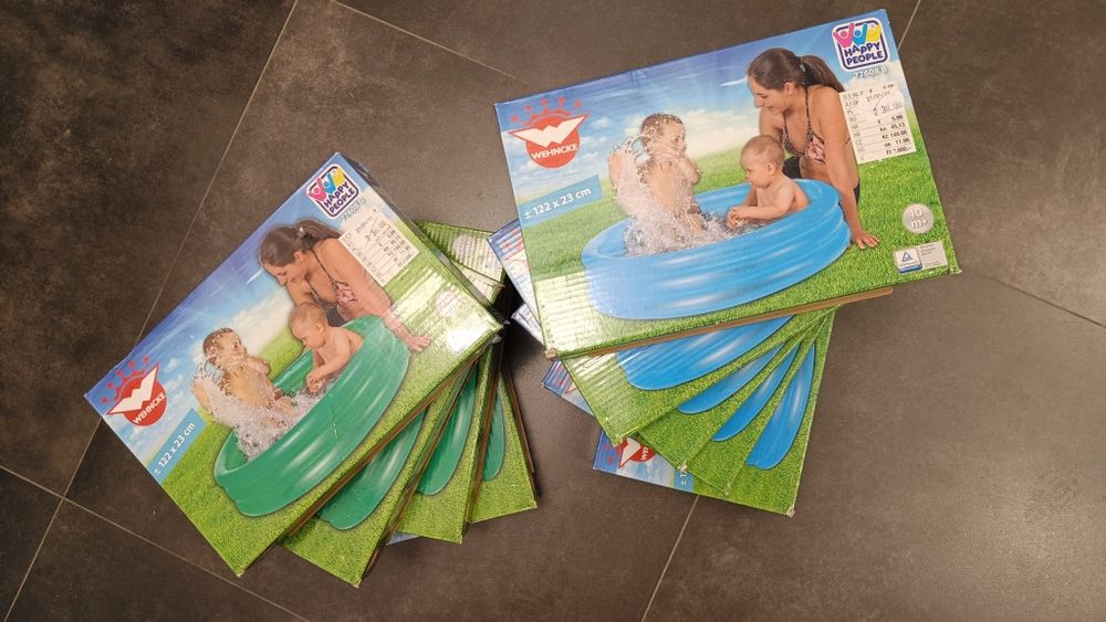 NOWE Mały basen basenik 122x23 dla najmłodszych