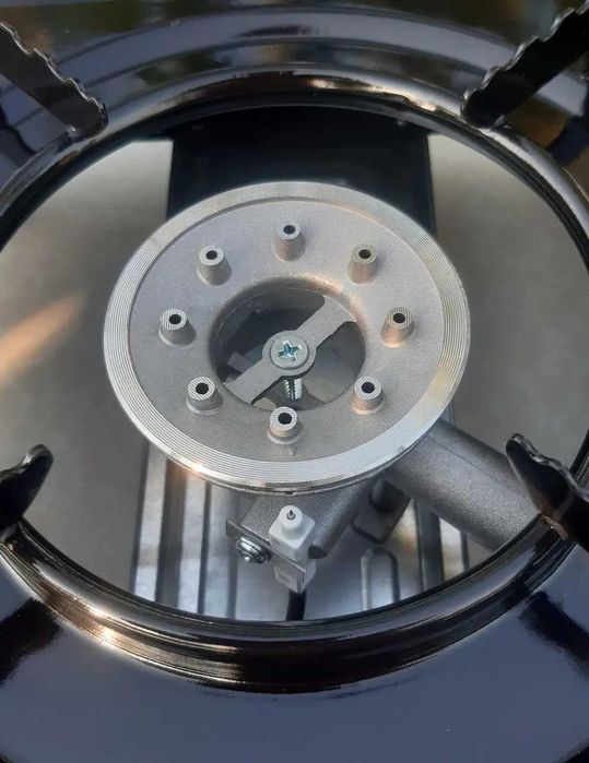 Портативная газовая плита GearCamp, 2 штуцера под мал и большой балон.