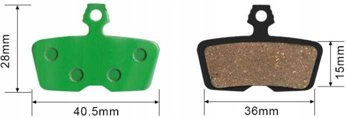 Klocki okładziny hamulcowe ceramiczne Sram DB8 Code RSC Guide RE AVID