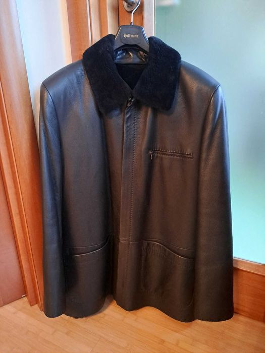 Куртка шкіряна зимова чоловіча. Upstar Contenental.