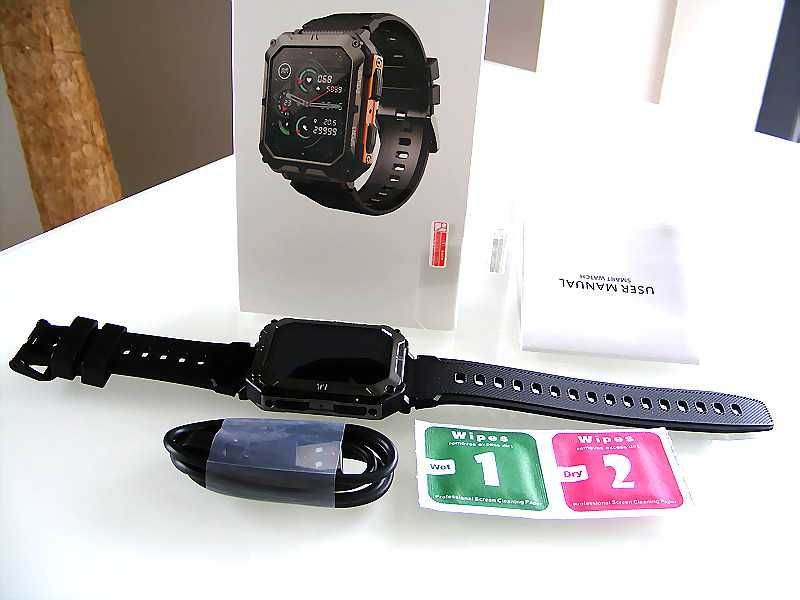 Zegarek smartwach C20 PRO Black IP68 (Niezniszczalny)
