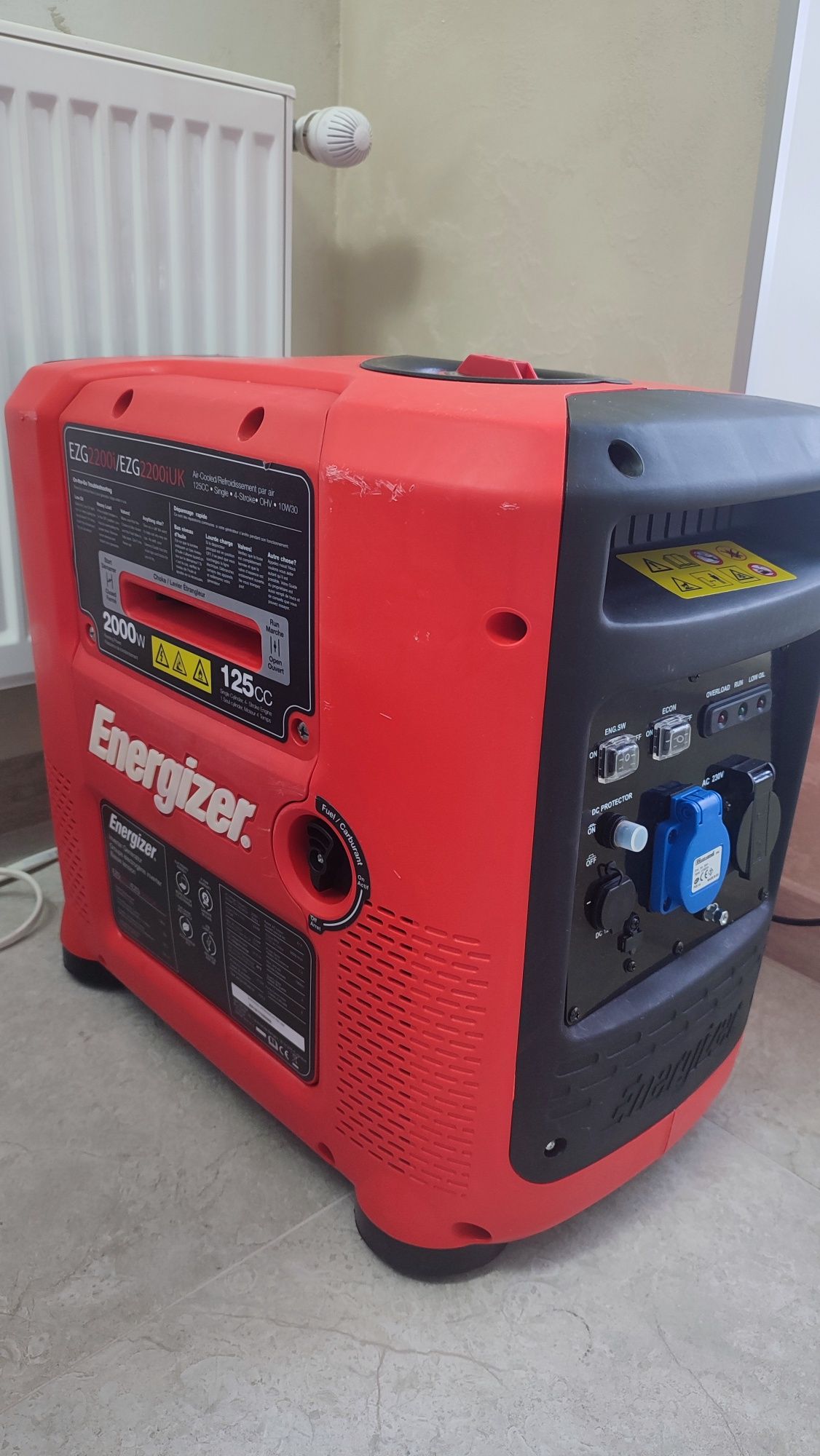 Генератор інверторний Energizer EZG2200i 2кВт 2000Вт (В наявності)