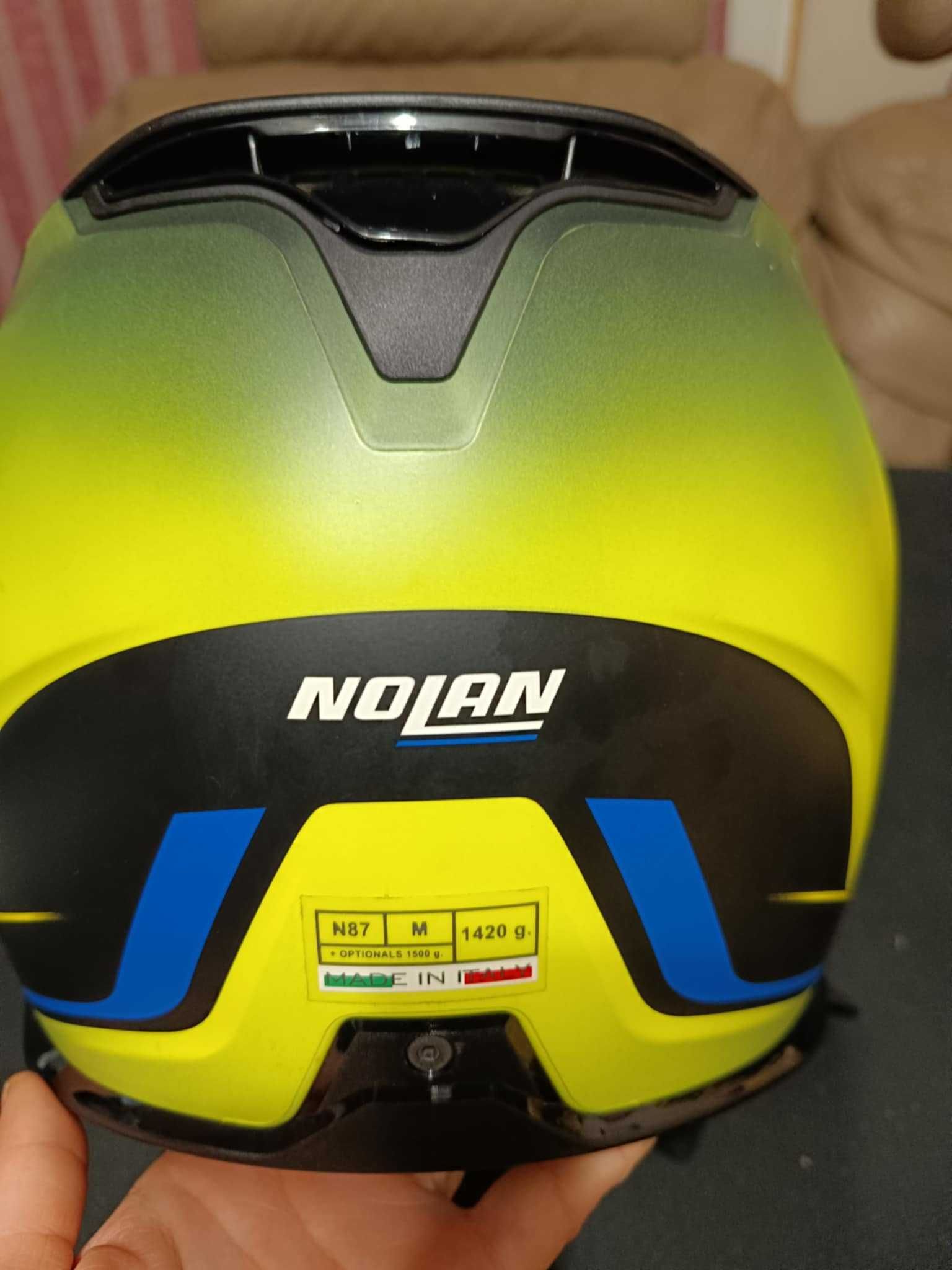 Kask Nolan N87, rozm. M, jak nowy