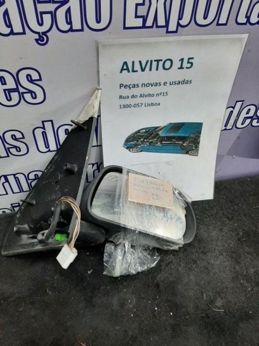 espelho retrovisor Fiat Brava elétrico 5 portas - 5 fios -direito  - origem