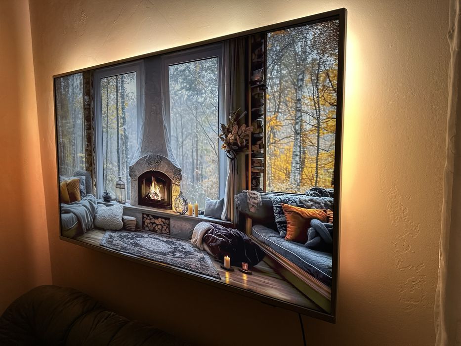 Телевизор Philips 58PUS7855/12 с полосой на экране !