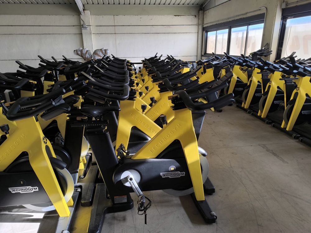 spinning Technogym Grand Cycle com