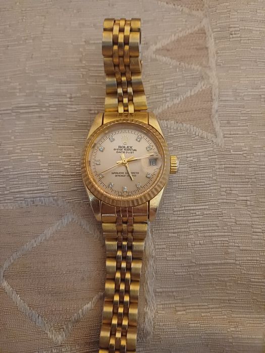 Женские часы ROLEX Oyster Perpetual Datejust механика с автоподзаводом