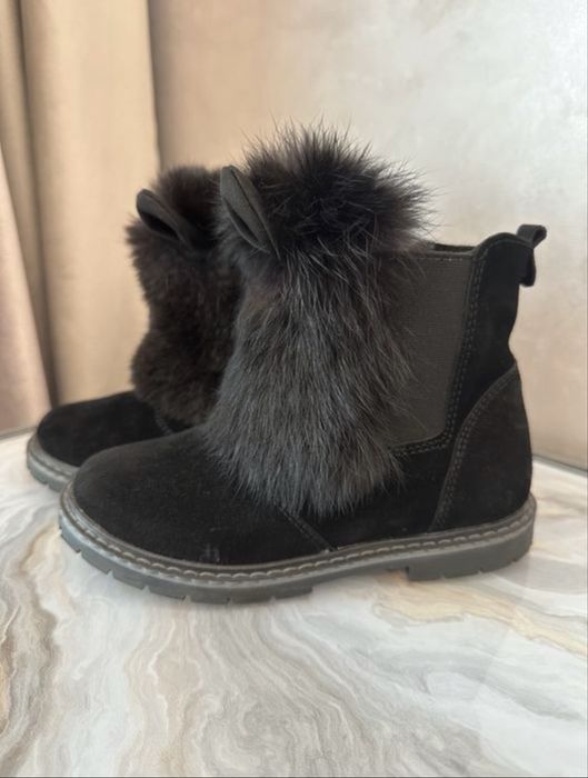 Зимние ботинки сапожки на девочку Lucky-shoes, 30 размер