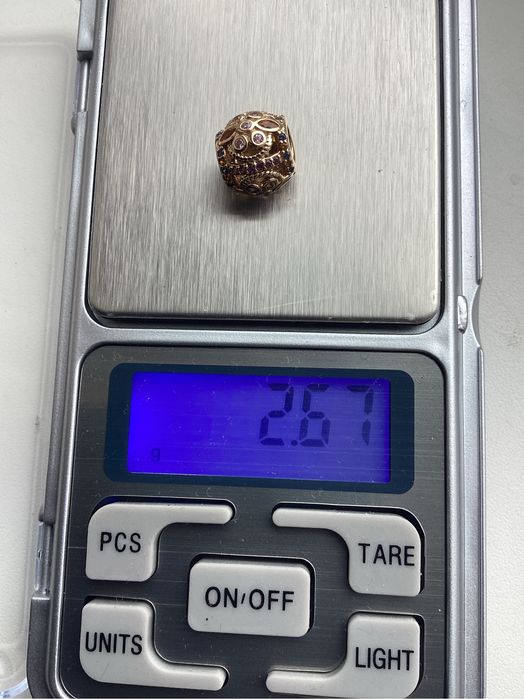 Шарм і кліпси pandora золото