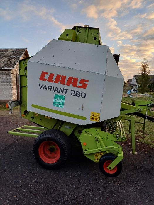 Prasa belująca zmiennokomorowa Claas Variant 280 (NIE 180,260,360,460)