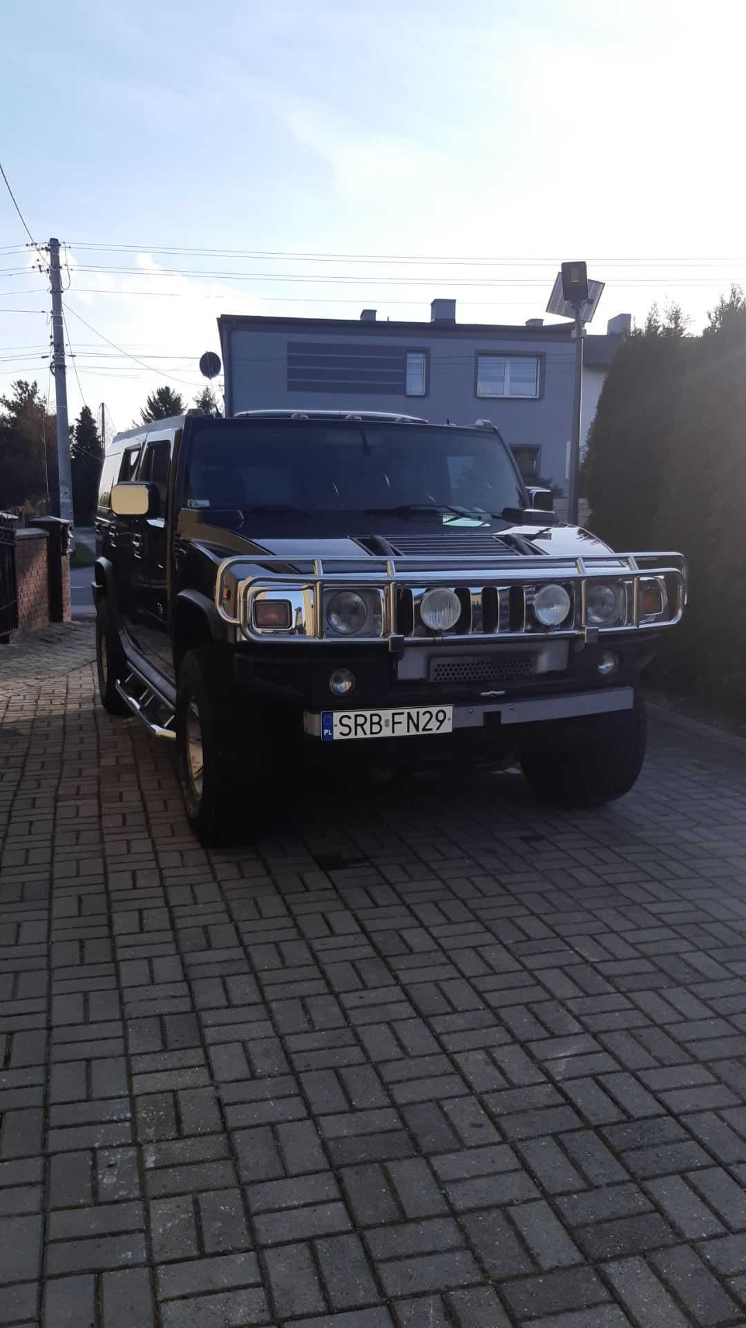 Hummer H2 z gazem