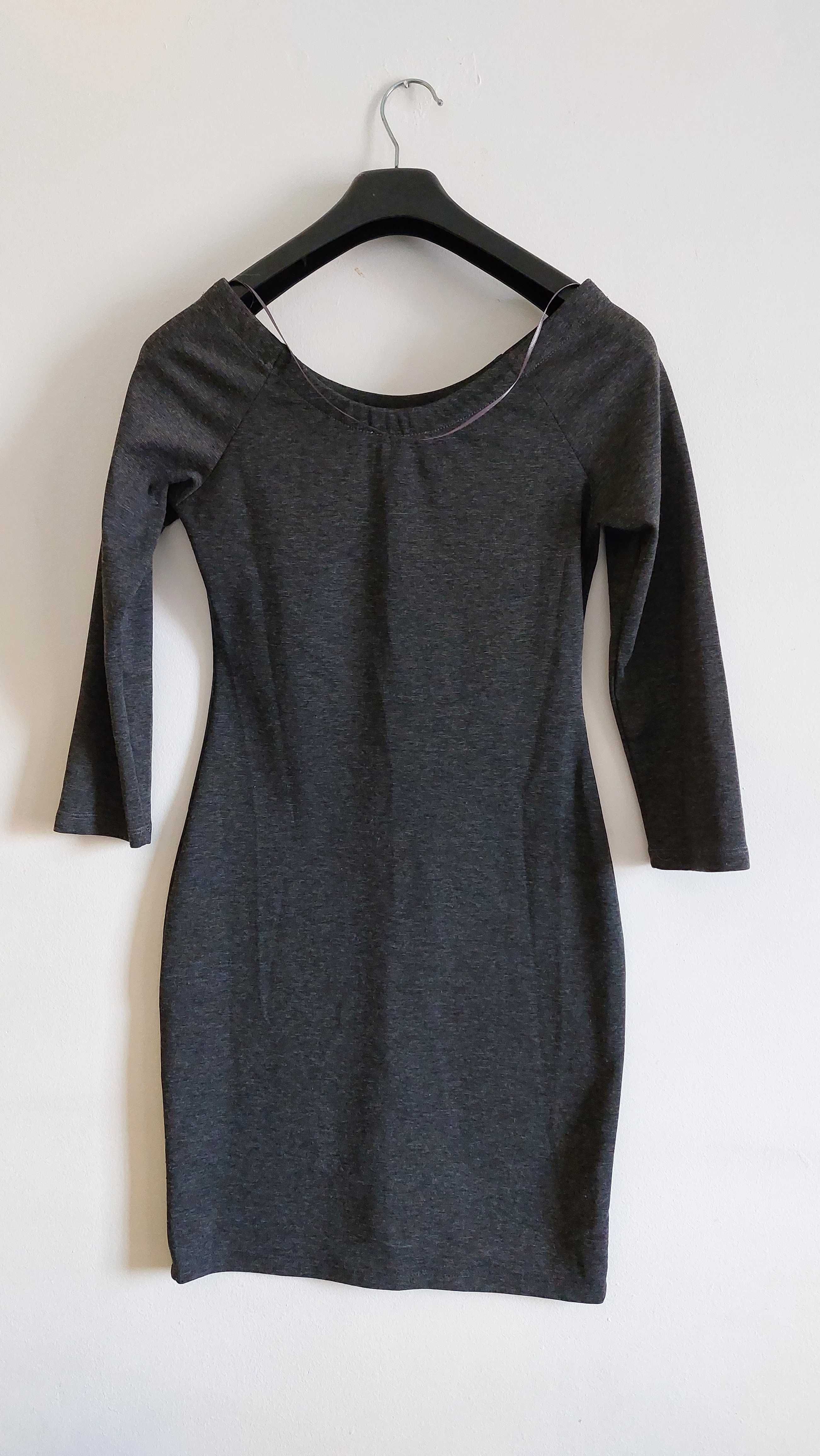 Vestido Cinzento Zara