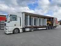Transport ciężarowy konstrukcje prefabrykaty maszyny siano słoma inne