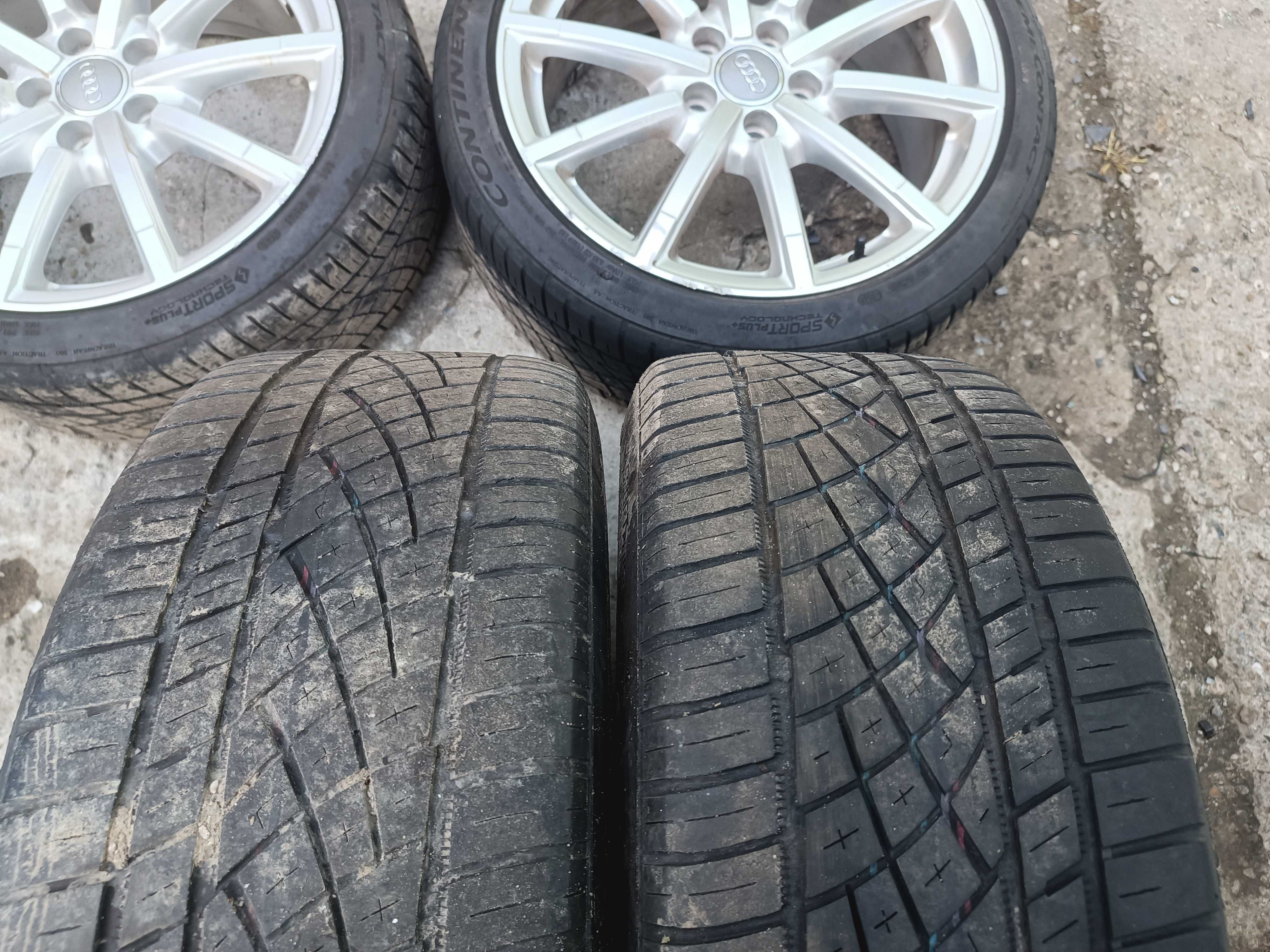 Koła felgi 18 audi 5x112 opony 225 40 r18 a3 8v Continental alufelgi