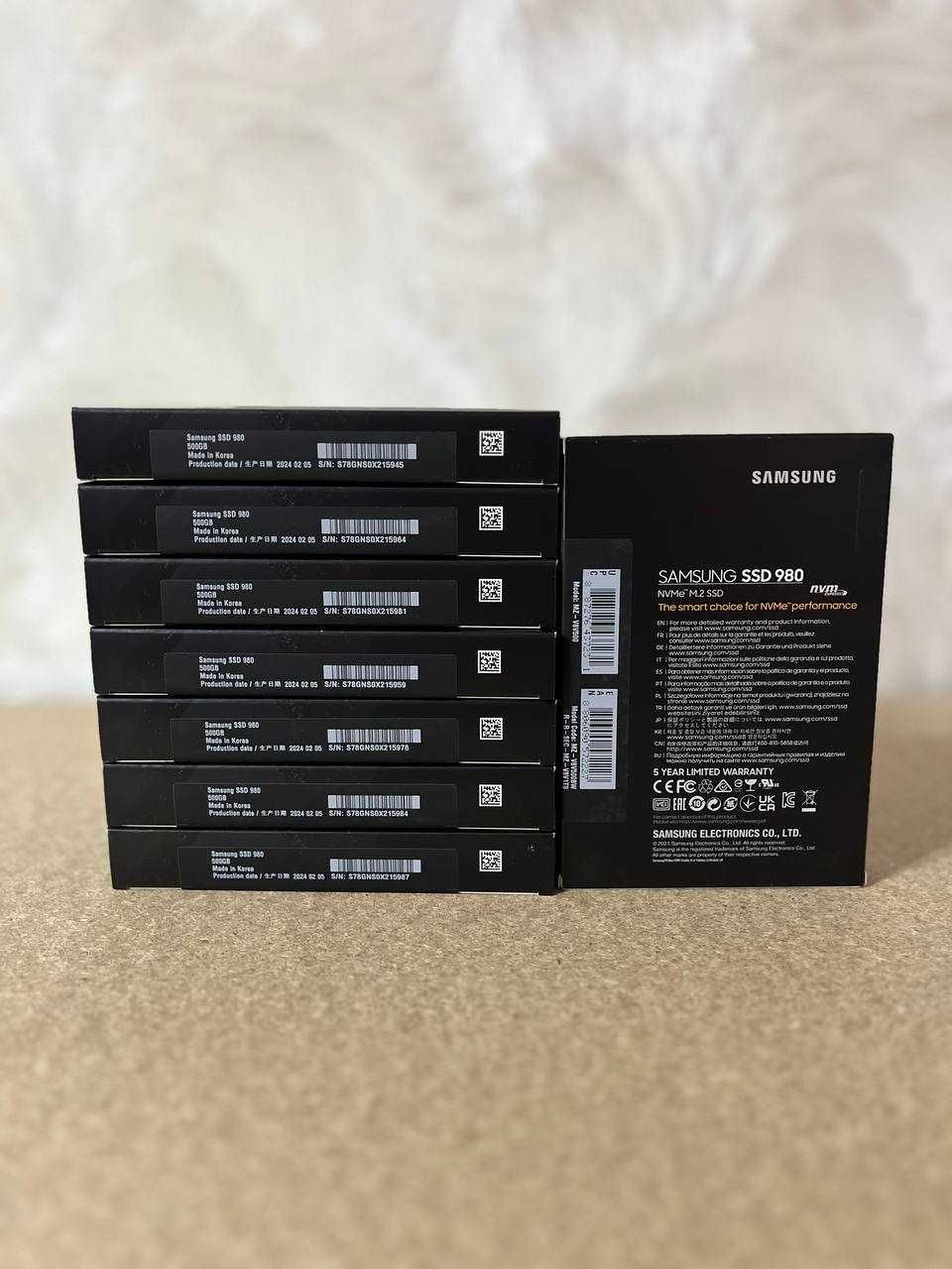 SSD накопичувач Samsung 980 500 GB Нові!