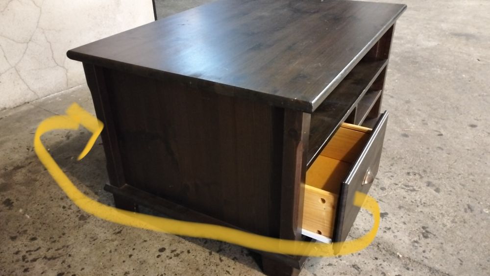 Mesa de sala de dupla face