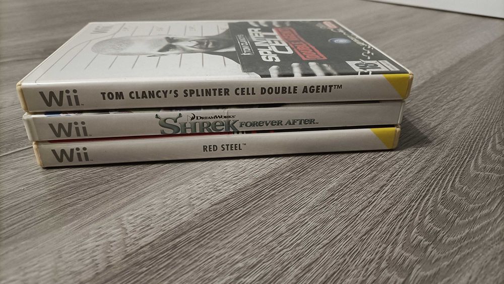 3 jogos de Nintendo Wii