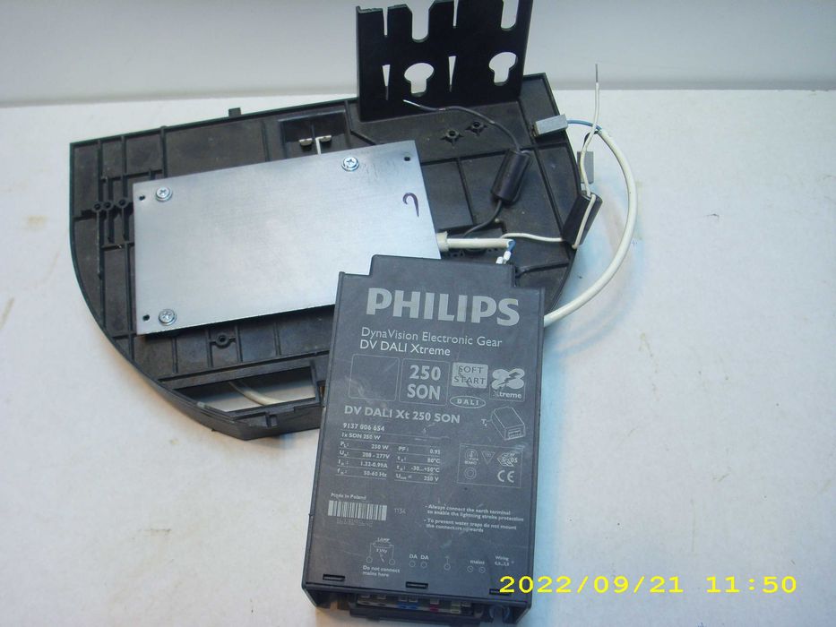 Układ zapłonowy zasilacz lamp SON HPS 250W Philips DV DALI