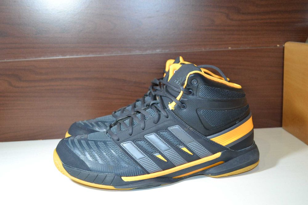 adidas court stabil hi 10.1 phanton 46.5р кроссовки для тенниса корта