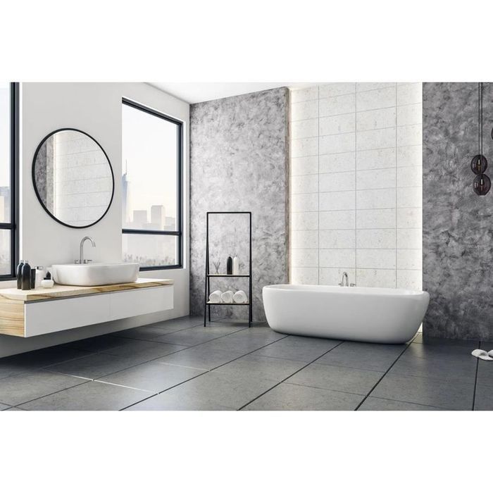 Lustro Okrągłe Wiszące Ścienne Loft Loftowe Czarna Rama 50 cm