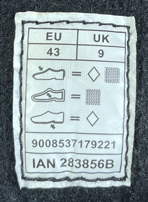 Livergy Air-Streamsys ботинки 43 размер трекинговые серые