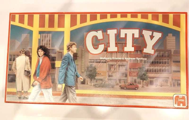 City jogo cidade tabuleiro jumbo - novo