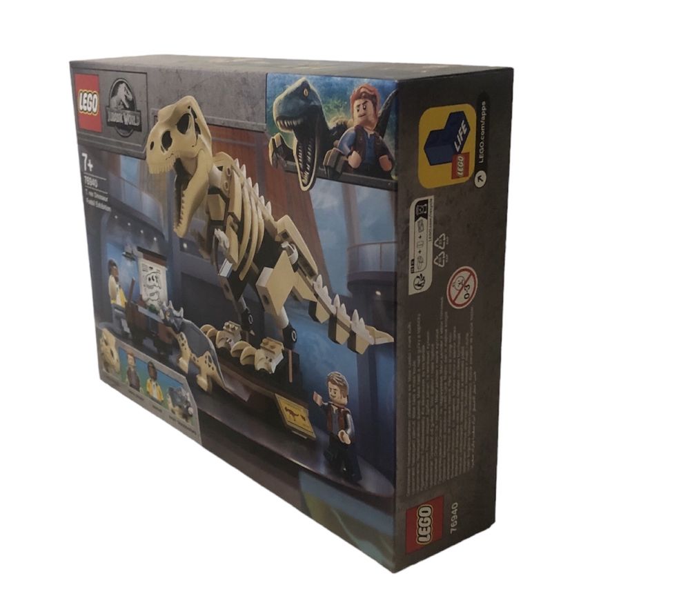 LEGO Jurassic World 76940 Wystawa skamieniałości dinozaura tyranozaura