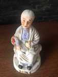 Babcia babka porcelanowa figurka
