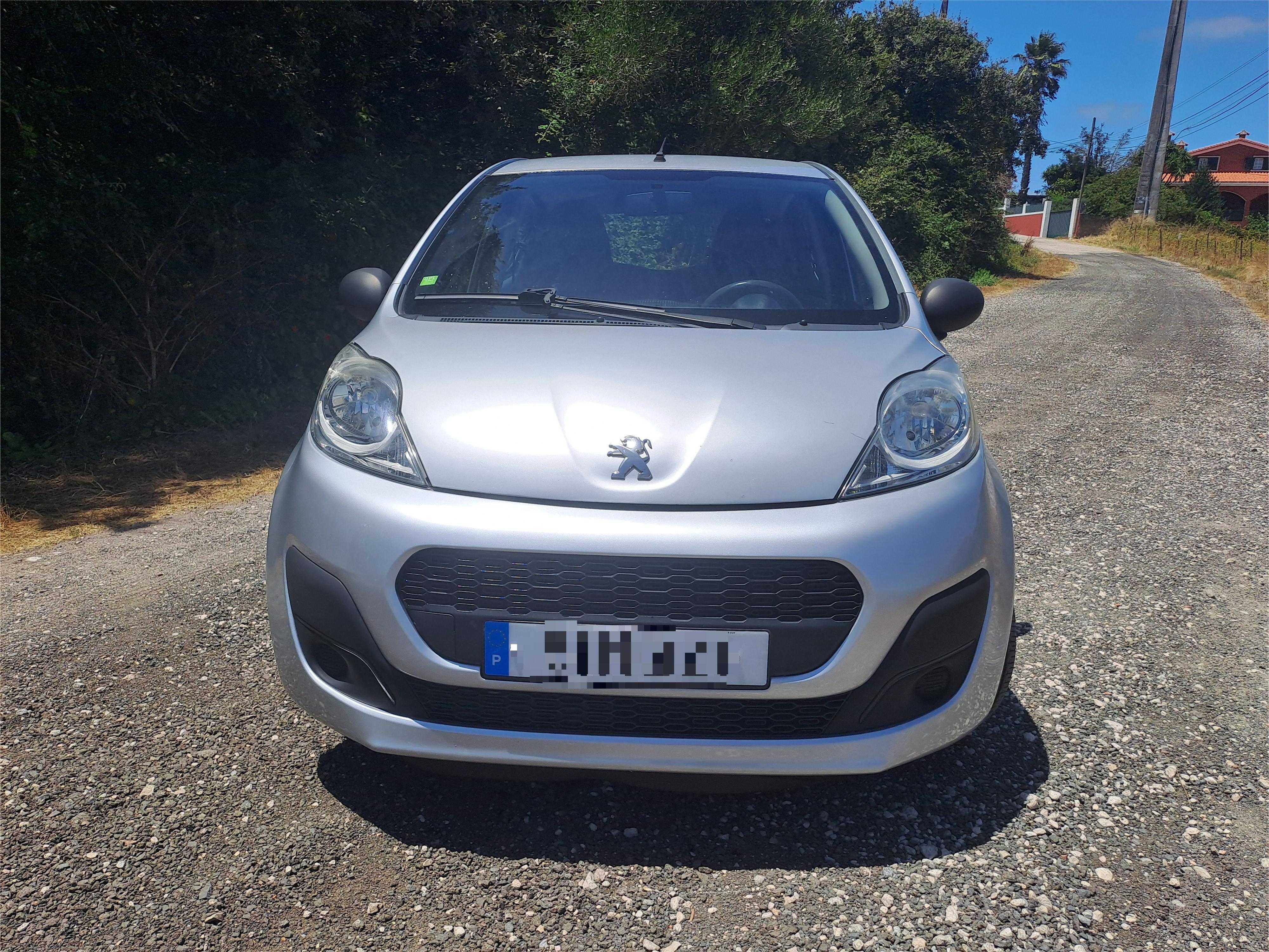 Peugeot 107 Gasolina com sistema GPL Versão FASE 2 (Restyling)
