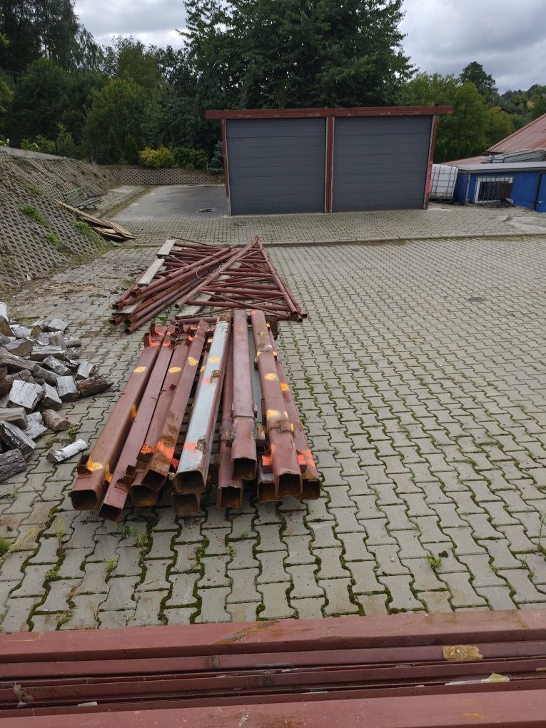Sprzedam halę garaż blaszany ,wiata  10x10