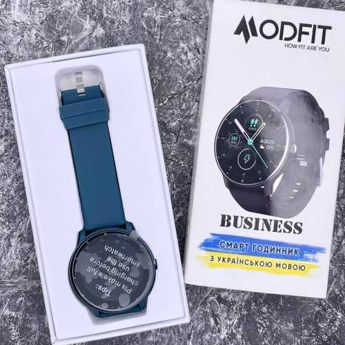 Поспішай! Розумний годинник Modfit Business Blue 39 мм| Smart Watch.