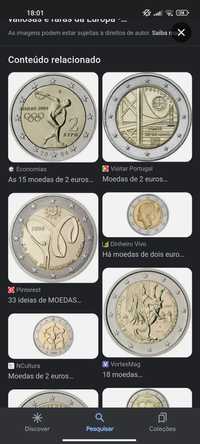 Moedas de coleção 2€