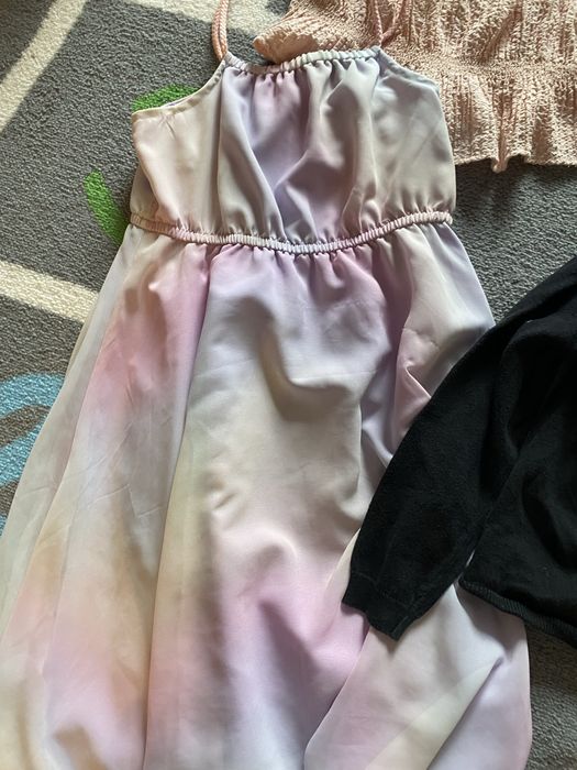 H&M zestaw ubranek dla dziewczynki rozm 110,116 stan bdb x 4 szt