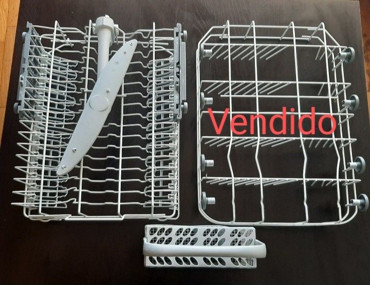 Cestos de máquina de loiça, 45cm largura, Zanussi