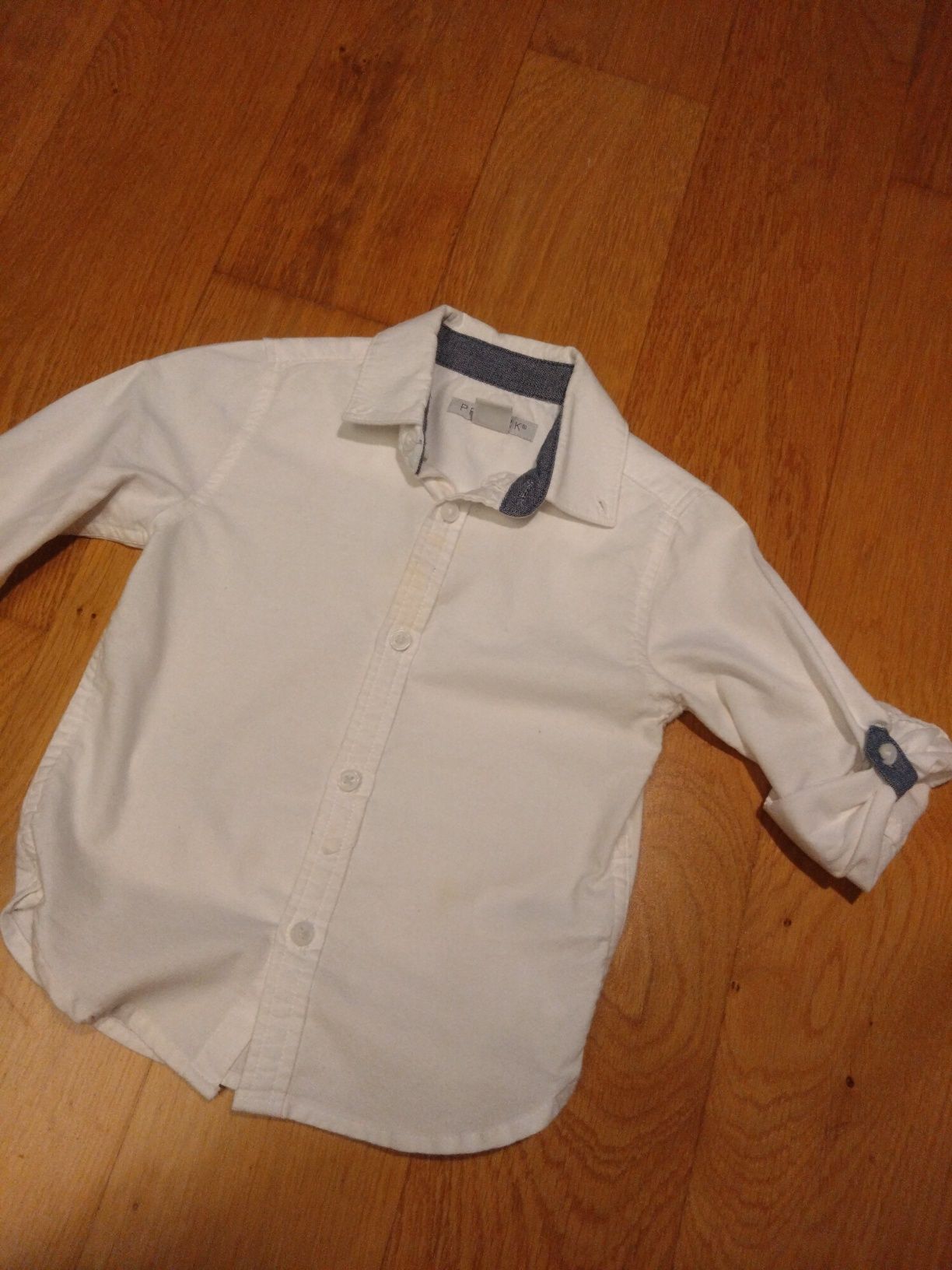 Koszula Primark biała elegancka dla chłopca 92